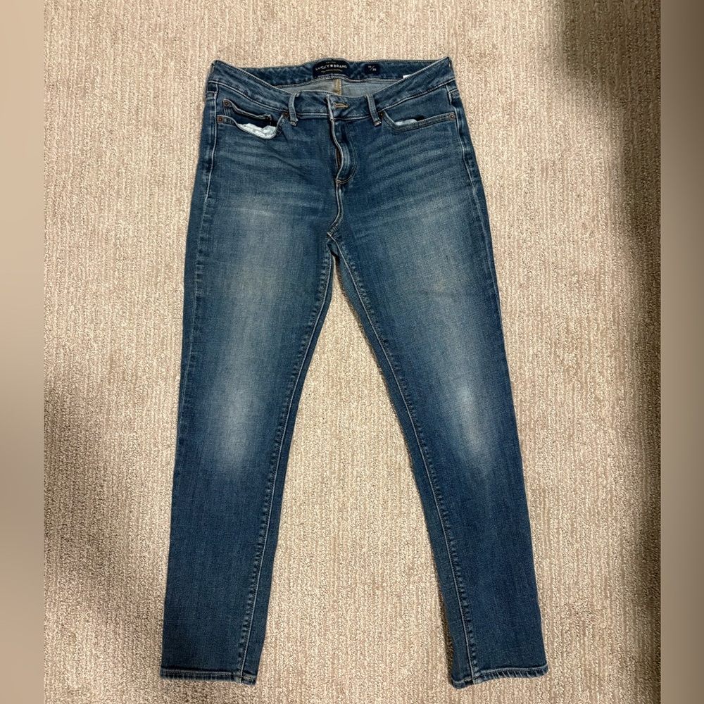 Lucky Brand Women's Slim Stretch Jeans - Dark Blue Wash